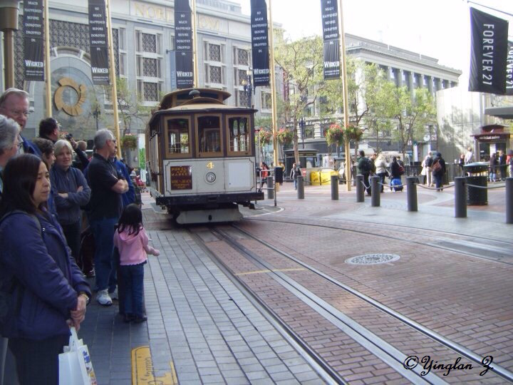THE GIRL ON THE OLD TRAM