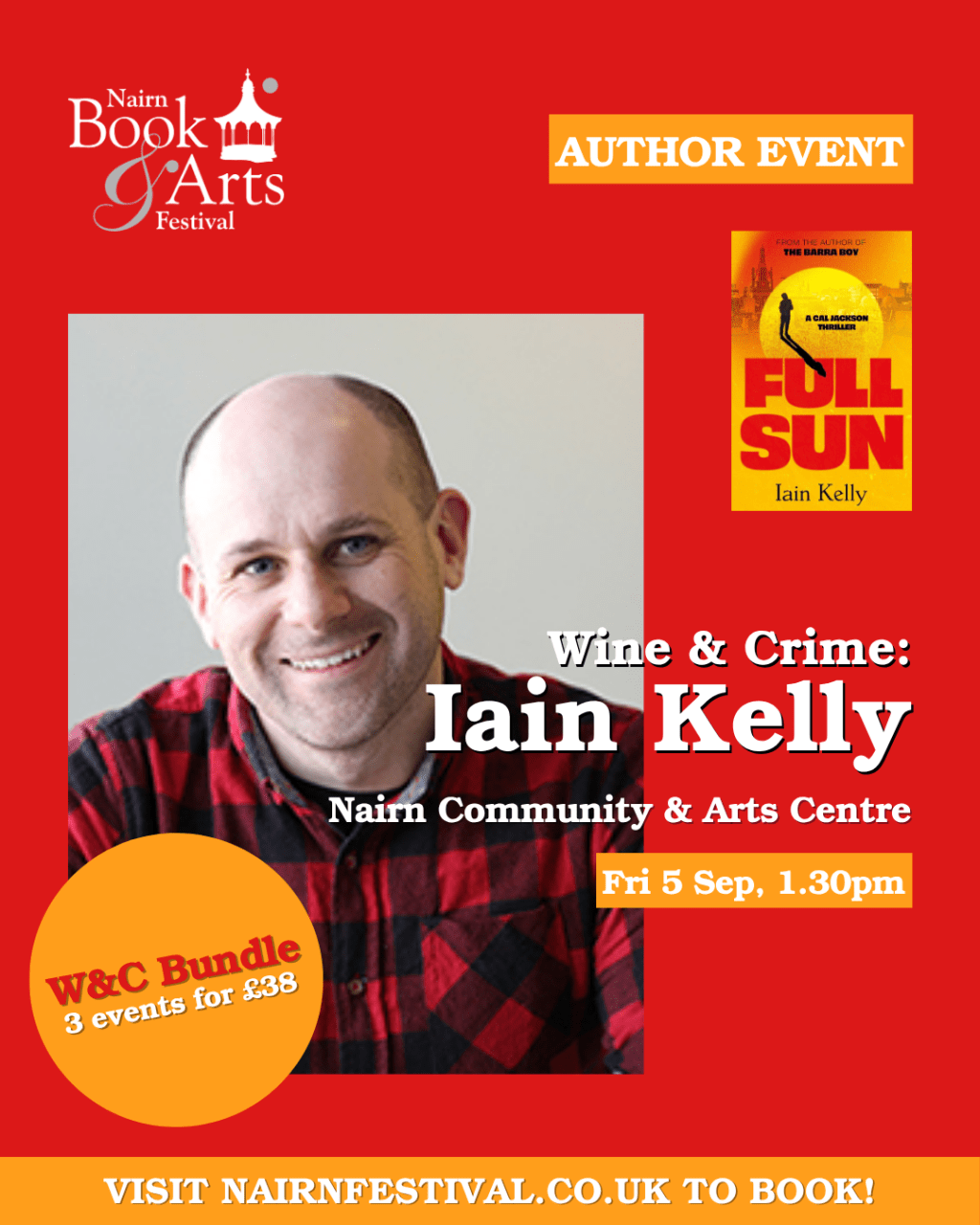 Join Me at the Nairn Book & Arts Festival&nbsp;2025